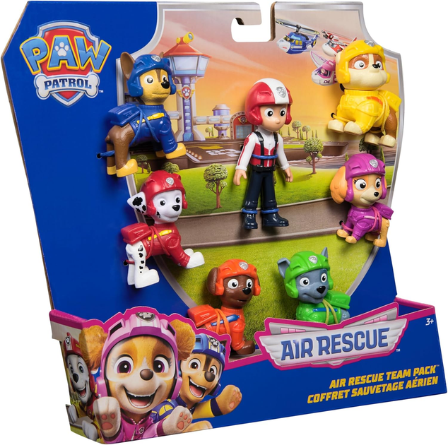 Zestaw figurek Spin Master Psi Patrol Air Rescue (0681147041394) - obraz 2