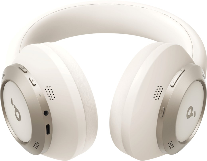 【美品★ホワイト】Anker Soundcore Space One Pro Наушники Anker SoundCore Space One Pro White (A3062G21