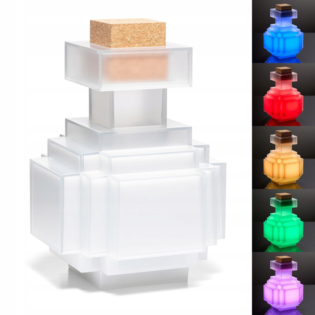 Lampka Noble Minecraft - Potion Bottle (0849421009519) - obraz 8