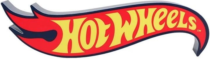 Lampka Paladone Hot Wheels Shaped Logo Light (PP12798HW) - obraz 1