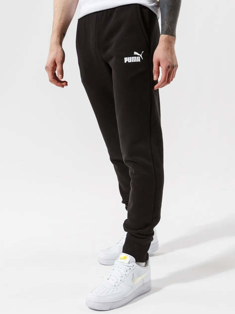 Спортивні штани чоловічі Puma Sweatpants 586714 01 M Чорні (4063697316218) - зображення 1