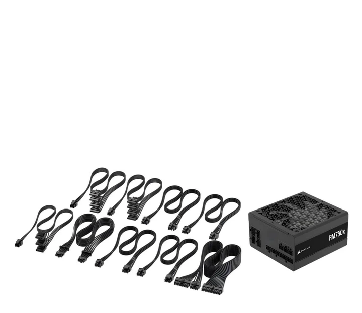 Блок питания Corsair RM750x 750W 80 Plus Gold ATX 3.1 (CP-9020285