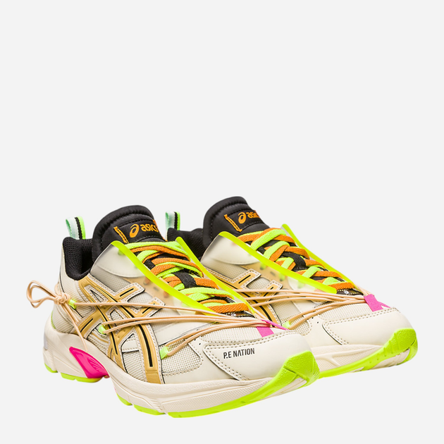 Чоловічі кросівки для бігу ASICS P.E Nation X Gel-1130 1203A244-100 45 (11US) 28.5 см Бежеві (4550456019966) - зображення 2