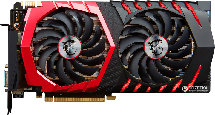 Видеокарта MSI PCI-Ex GeForce GTX 1080 Gaming X 8GB GDDR5X