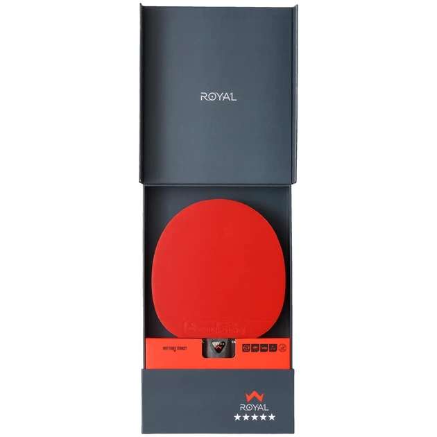 Ракетка для настільного тенісу Stiga Royal Carbon 5 Star FL (1215-2818-01) - Фото 4 Ракетка для настільного тенісу Stiga Royal Carbon 5 Star FL (1215-2818-01) - зображення 4