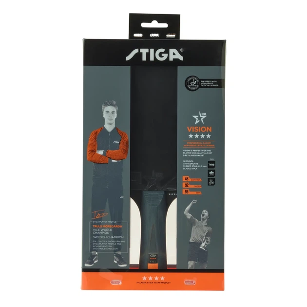 Ракетка для настольного тенниса Stiga Vision 4 Star FL (1214-3218-01) - изображение 4
