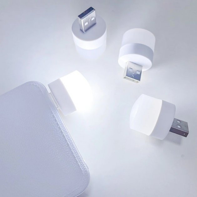 Светлячок LED лампочка ночник Светодиодный USB светильник подсветка UKC - изображение 4