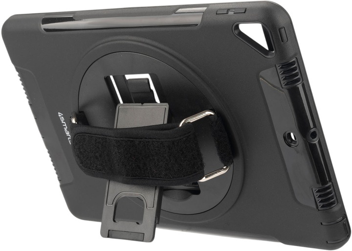 Etui 4smarts Rugged Case Grip do Apple iPad 10.2" 2019/2020/2021 Black (467806) - obraz 3