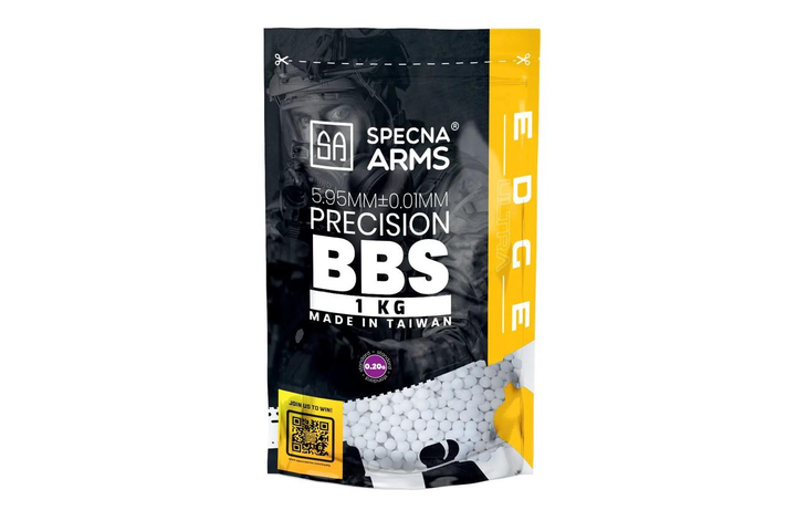 Страйкбольні кульки 0,20g Specna Arms EDGE ULTRA 5000шт 1 kg - зображення 1