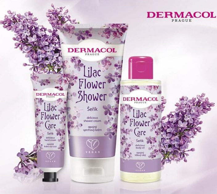 Олія для тіла Dermacol Flower Care Бузок 100 мл (8595003120913) - зображення 2