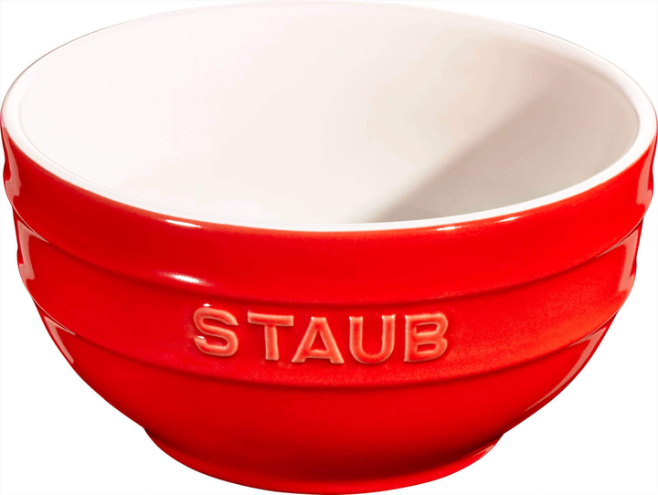 Набір круглих мисок Staub Serving Червоний 12 см (4009839335358) - зображення 2