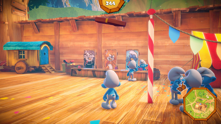 Гра Nintendo Switch The Smurfs: Village Party (Картридж) (3701529505416) - зображення 3