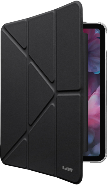 Обкладинка LAUT HUEX FOLIO Versatile Stand для Apple iPad 10.9" 2022 Transparent-Black (L_IPD22_HF_BK) - зображення 4