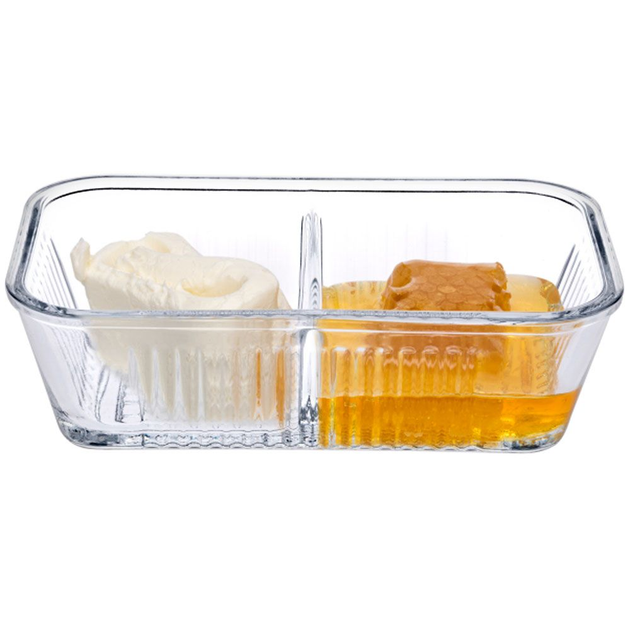 Pojemnik dzielony Pasabahce Frigo Studio 17 x 10.2 cm (8693357468177) - obraz 3