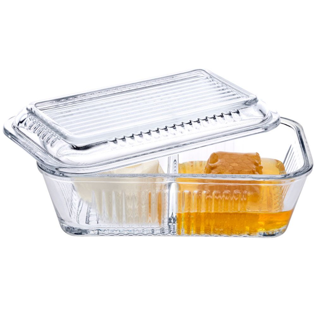 Pojemnik dzielony Pasabahce Frigo Studio 17 x 10.2 cm (8693357468177) - obraz 4