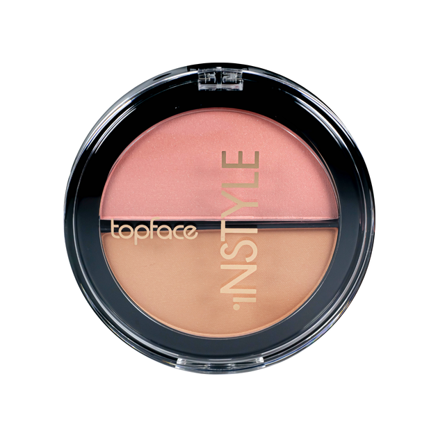Румяна для лица TopFace Instyle Blush On двойные РТ353 № 04 - изображение 3