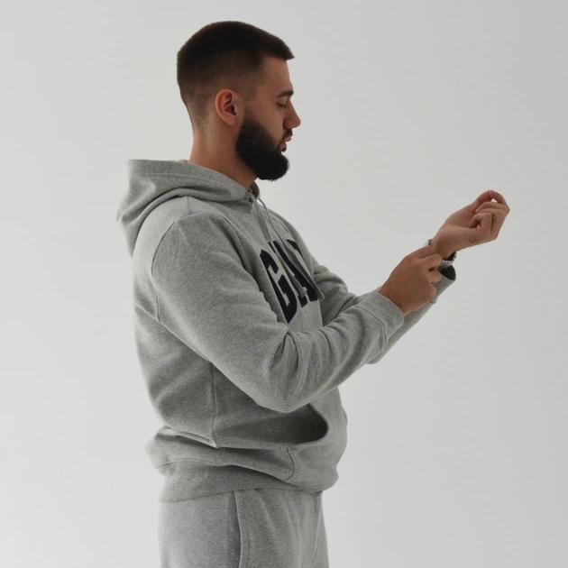 Худі Gap Logo Hoodie Light Heather Grey 510981021 XL - зображення 4