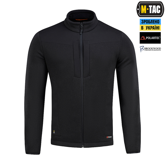 Кофта M-Tac Senator Fleece Polartec Black S - изображение 2