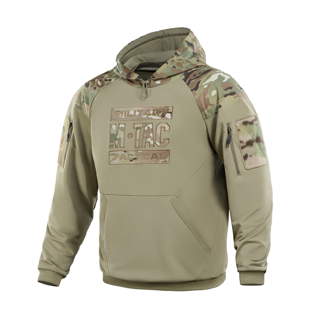 Кофта M-Tac Hoodie Combat Multicam/Tan L - изображение 1