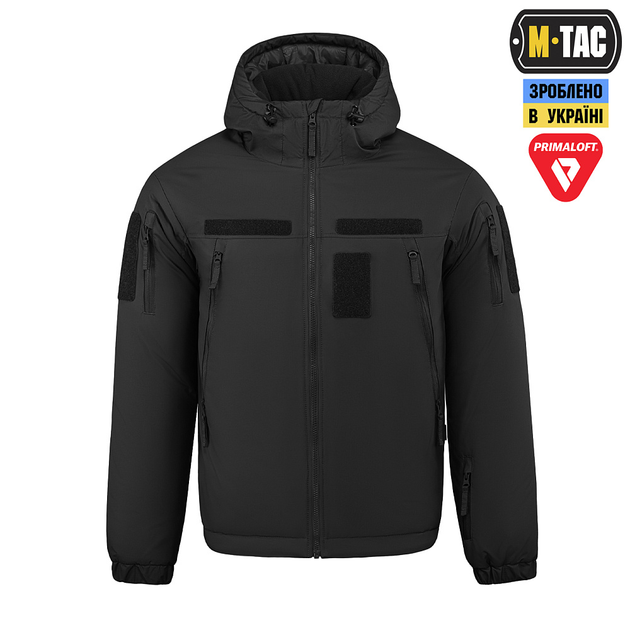 Куртка M-Tac зимняя Alpha Gen.IV Pro Primaloft Black S/R - изображение 2