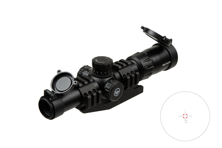 Прицел оптический Vector Optics Mustang 1-4x24 (30 мм) illum. FFP - изображение 1