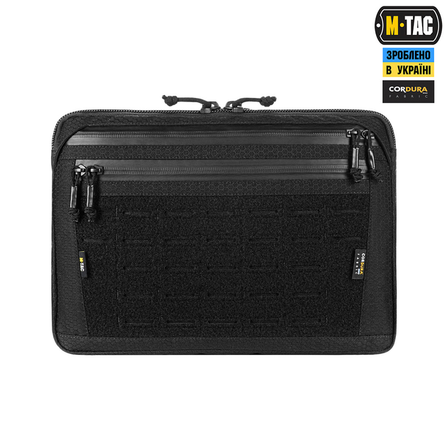 Сумка M-Tac Admin Bag Large Elite з липучкою Hex Black - зображення 2