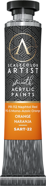 Фарба Scale75 Artist Range 20 мл Orange (8423153062060) - зображення 1