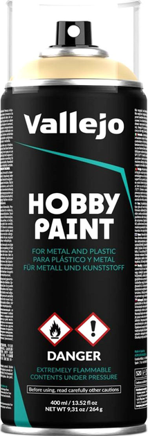 Primer-spray Vallejo Hobby Paint 28.013 400 ml Bone White (8429551280136) - obraz 1