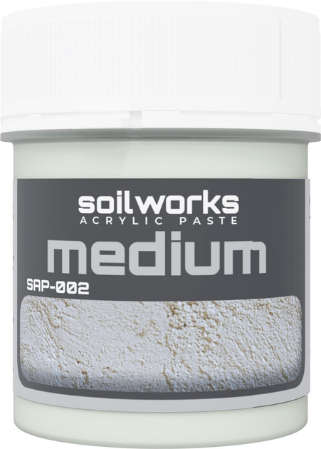 Pasta do tworzenia tekstur Scale75 Soilworks Acrylic Paste 100 ml Medium (8412548265735) - obraz 1