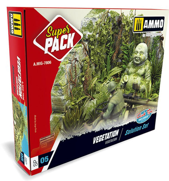 Набір Ammo Super Pack Vegetation Solution Kit (8432074078067) - зображення 1