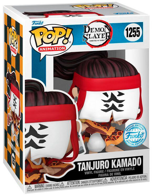 Фігурка Funko POP Animation Demon Slayer Kimetsu no Yaiba 1255 Tanjuro Kamado Exclusive 9 см (0889698688628) - зображення 1