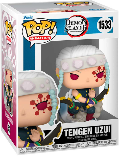 Figurka Funko POP Animation Demon Slayer Kimetsu no Yaiba 1533 Tengen Uzui 9 cm (0889698755740) - obraz 1