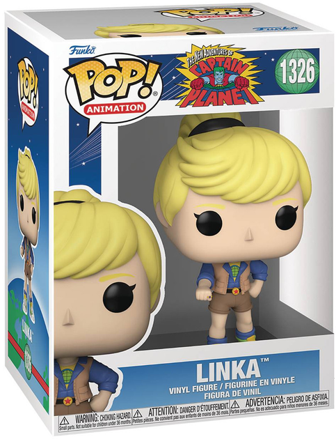 Figurka Funko POP Captain Planet Linka 9 cm (0889698725583) - obraz 1