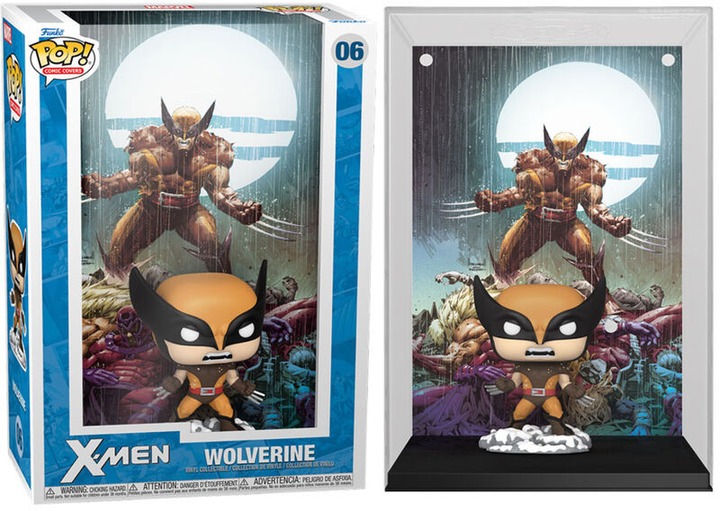 Фігурка Funko POP Comic Covers X-Men Росомаха 9 см (0889698615013) - зображення 2