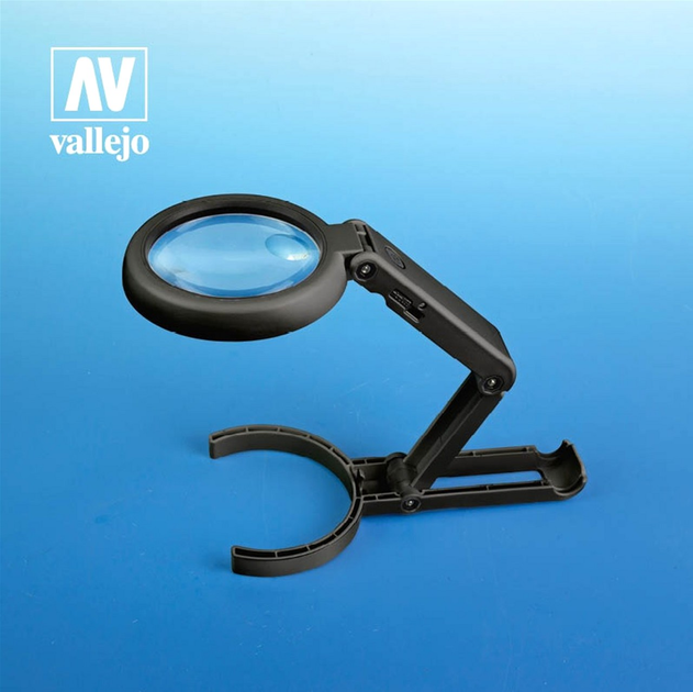 Lupa Vallejo T14002 Tools Foldable LED Magnifier (8429551930567) - obraz 3