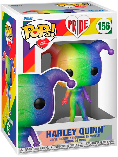 Фігурка Funko Pop DC Comics Harley Quinn Pride 9 см (0889698658959) - зображення 1