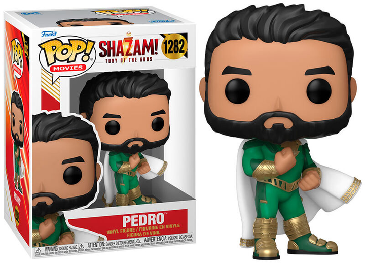 Фігурка Funko Pop DC Comics Shazam Fury of the Gods Pedro 9 см (0889698691291) - зображення 2