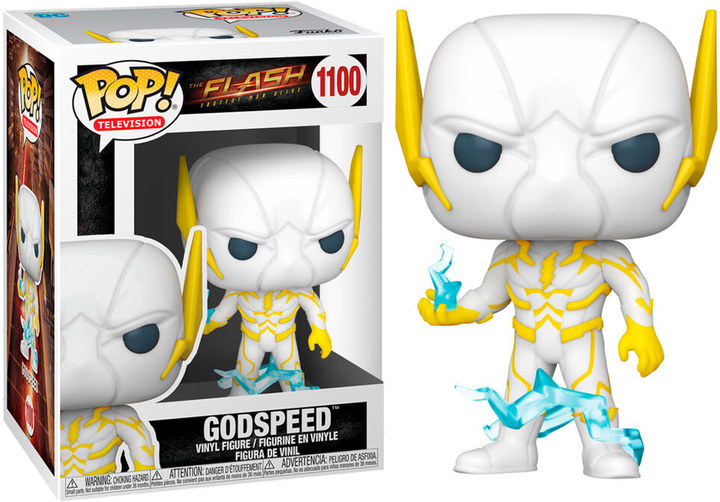 Фігурка Funko Pop DC Comics The Flash Godspeed 9 см (0889698520218) - зображення 1