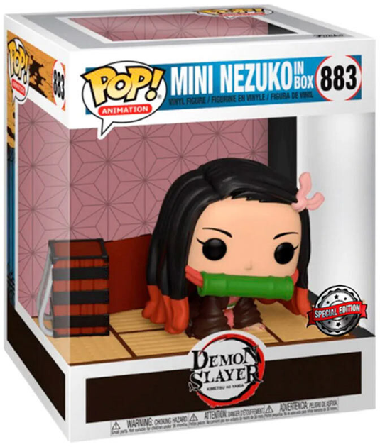 Figurka Funko Pop Deluxe Demon Slayer Kimetsu no Yaiba Mini Nezuko Exclusive 9 cm (0889698503464) - obraz 1