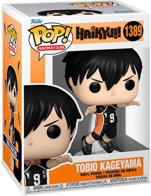 Фігурка Funko POP Haikyu Tobio Kageyama 9 см (0889698705646) - зображення 1