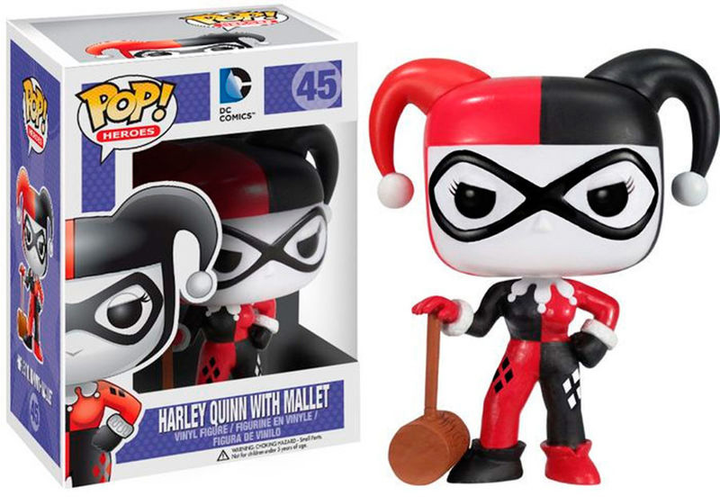 Фігурка Funko POP Heroes DC Comics 45 Harley Quinn with mallet 9 см (0849803036386) - зображення 1