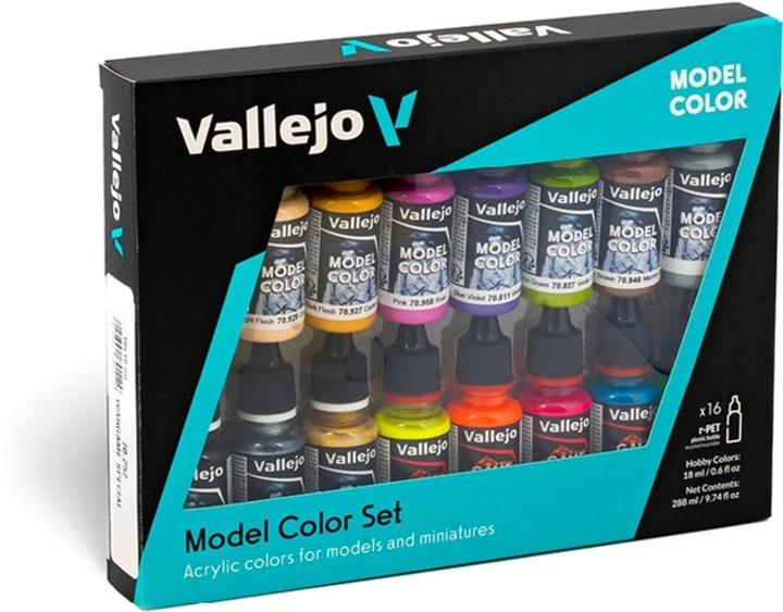 Набір акрилових фарб Vallejo Model Color 70.257 Kit Wargame Special 16 шт x 18 мл (8429551702577) - зображення 1