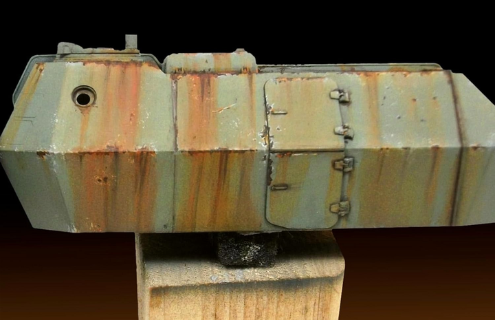 Zestaw farb akrylowych Vallejo Model Color 70.183 Effects Rust Stains Streaking 8 szt x 18 ml (8429551701839) - obraz 3