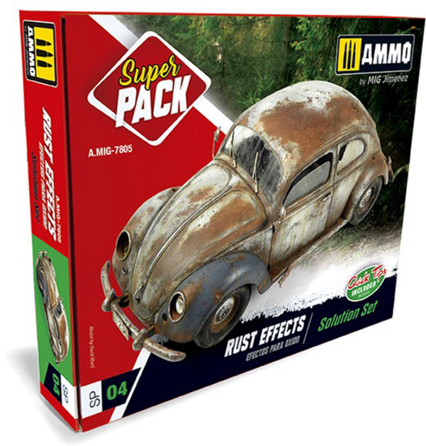 Набір для створення ефектів іржі Ammo Super Pack Rust Effects Solution (8432074078050) - зображення 1