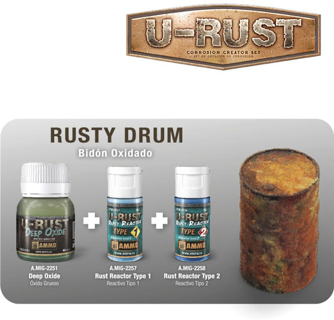 Reaktor do rdzy Ammo U-Rust Rust Reactor Type 1 15 ml (8432074022572) - obraz 4