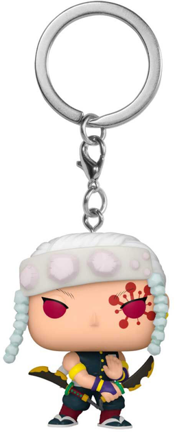 Брелок Funko Pocket Pop Keychain Demon Slayer Kimetsu no Yaiba Tengen Uzui (0889698774222) - зображення 2