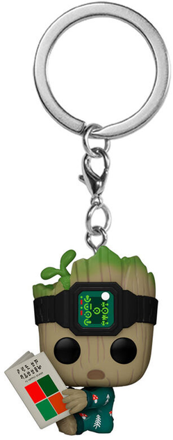 Брелок Funko Pocket POP Keychain Marvel I am Groot Groot with Onesie 4 см (0889698706476) - зображення 2