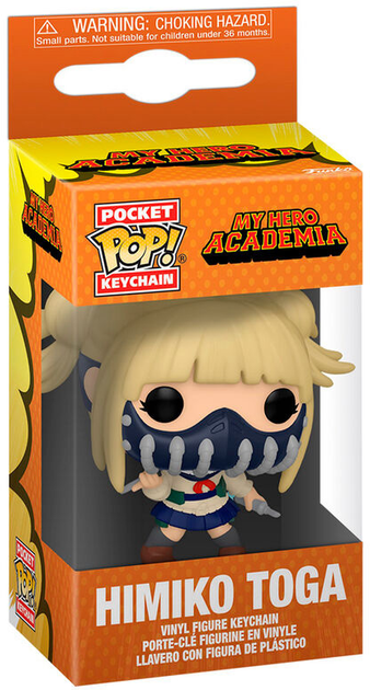 Брелок Funko Pocket POP Keychain My Hero Academia Himiko Toga 4 см (0889698755634) - зображення 1