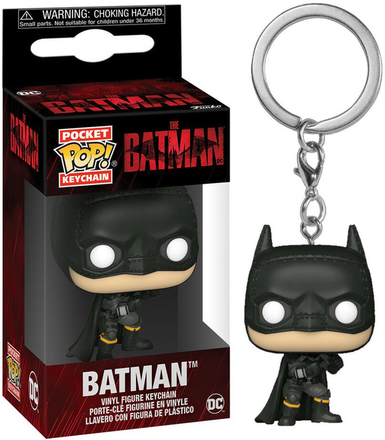 Брелок Funko Pocket POP Keychain Movie DC Comics The Batman 4 см (0889698592833) - зображення 2