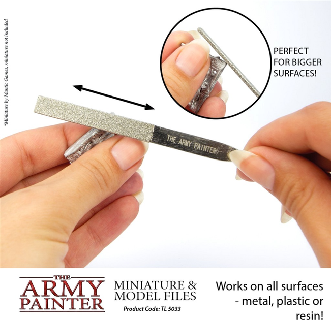 Zestaw pilników The Army Painter Miniature & Model Files (5713799503304) - obraz 5